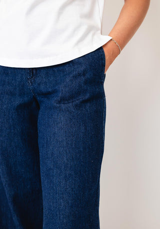 Γυναικείο τζίν VMAISA MR WIDE PALAZZO JEANS YO3102 VERO MODA 10345129 MEDIUM BLUE DENIM SS26