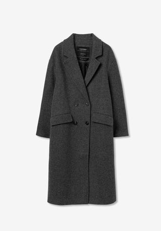 Γυναικείο παλτό COAT OVERALLE TIFFOSI 10056260 GREY W24/25