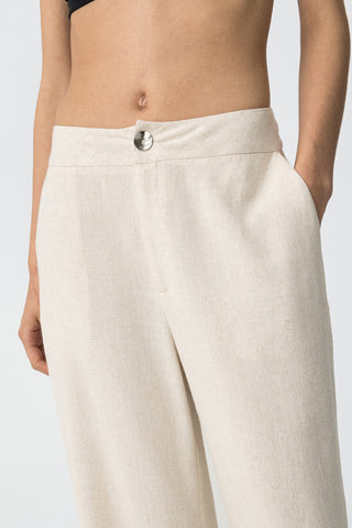 Γυναικεία παντελόνα TIFFOSI 10059946 ΜΠΕΖ SS25