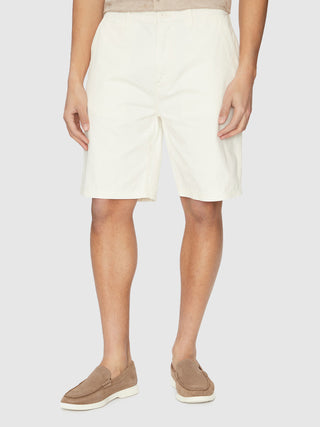 Ανδρική βερμούδα CHINO GUESS M5GD44WGCV1 OFF WHITE SS26