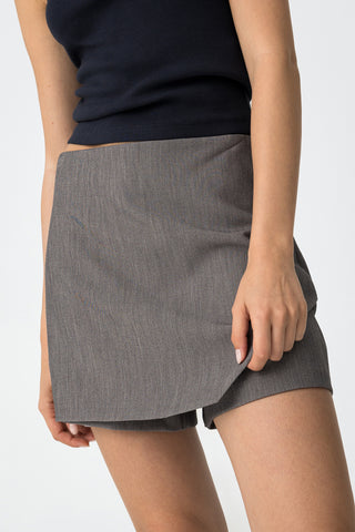 Γυναικείο σόρτς-φούστα TIFFOSI 10063029 TIFFOSI 10063029 GREY W25/26