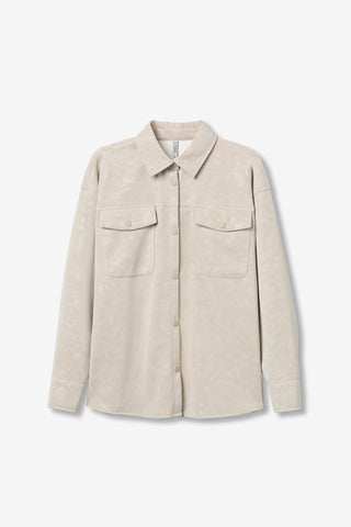 Γυναικείο πουκάμισο TIFFOSI 10062799 ECRU W25/26