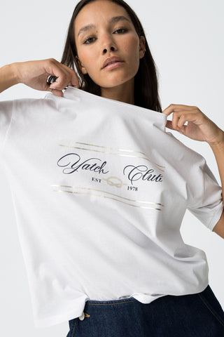 Γυναικείο t-shirt TIFFOSI 10063674 ΛΕΥΚΟ W25/26