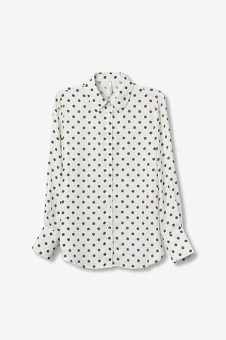 Γυναικείο πουκάμισο σατέν TIFFOSI 10062294 BLACK W25/26