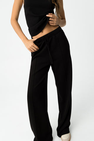 Γυναικείο παντελόνι TIFFOSI 10061974 BLACK W25/26