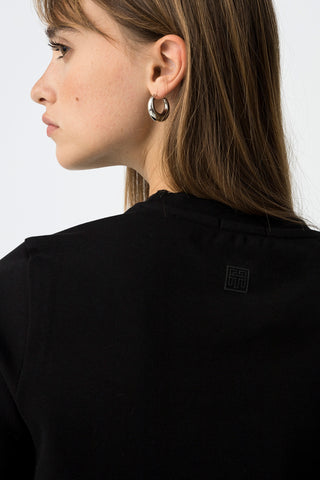 Γυναικείο t-shirt TIFFOSI 10061717 ΜΑΥΡΟ W25/26