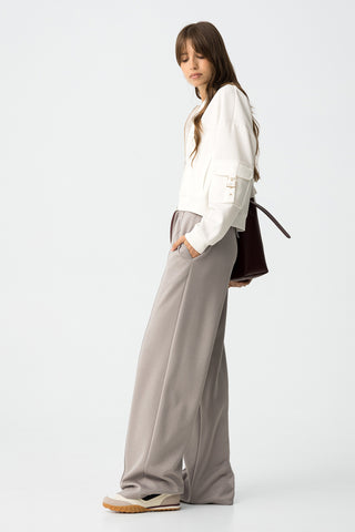 Γυναικείο παντελόνι TIFFOSI 10061974 GREY W25/26