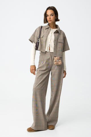 Γυναικείο παντελόνι TIFFOSI 10061947 BEIGE W25/26