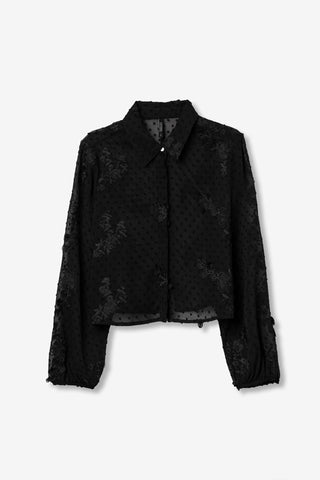 Γυναικείο πουκάμισο TIFFOSI 10066181 BLACK W25/26