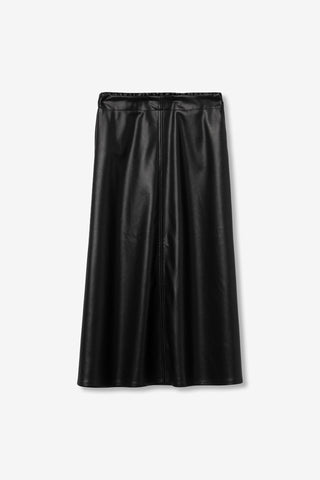 Γυναικεία φούστα δερματίνη TIFFOSI 10066257 BLACK W25/26