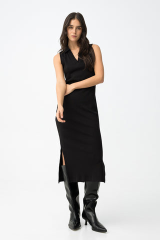 Γυναικείο φόρεμα RACHEL TIFFOSI 10064874 BLACK SS26