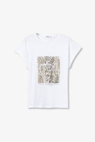 Γυναικείο t-shirt MADRID TIFFOSI 10065835 WHITE SS26