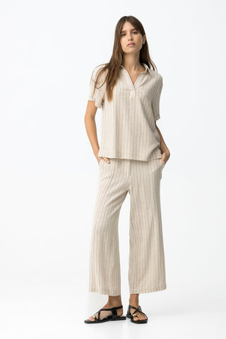 Γυναικεία παντελόνα JULIE TIFFOSI 10064595 BIRCH SS26