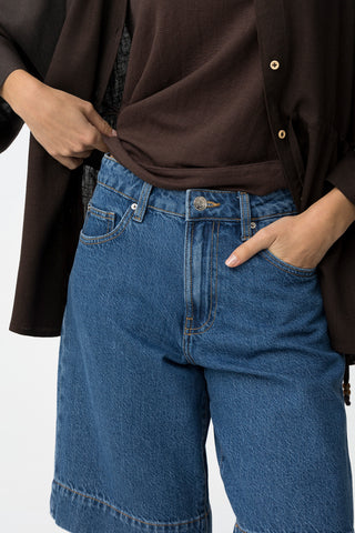 Γυναικείο σορτς DENIM DOJA TIFFOSI 10065198 BLUE DENIM SS26