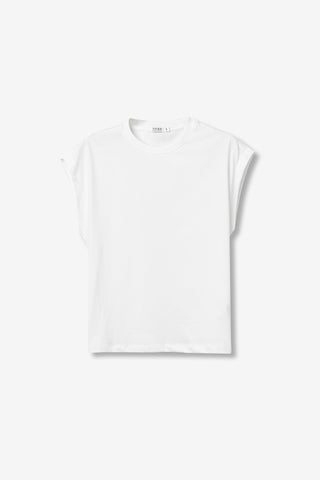 Γυναικεία μπλούζα αμάνικη CHARLIZE TIFFOSI 10064859 WHITE SS26