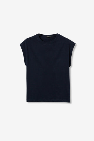 Γυναικεία μπλούζα αμάνικη CHARLIZE TIFFOSI 10064859 BLUE SS26