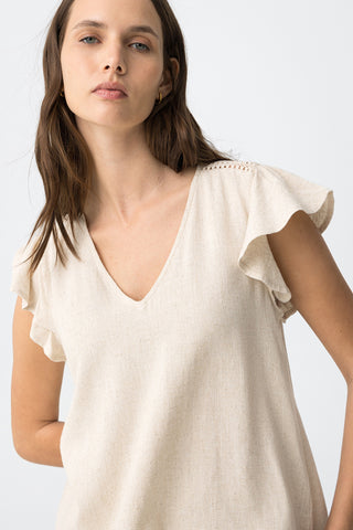 Γυναικεία μπλούζα κοντομάνικη IVY TIFFOSI 10065120 BIRCH SS26
