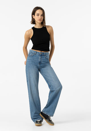 Γυναικείο τζίν BONNYE TIFFOSI 10058366 MEDIUM BLUE DENIM SS26
