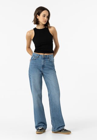 Γυναικείο τζίν BONNYE TIFFOSI 10058366 MEDIUM BLUE DENIM SS26