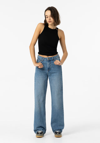 Γυναικείο τζίν BONNYE TIFFOSI 10058366 MEDIUM BLUE DENIM SS26