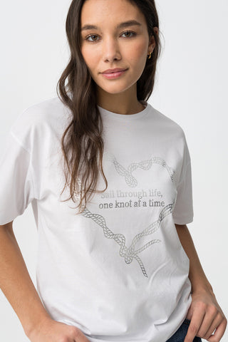Γυναικείο t-shirt MAIZENA TIFFOSI 10064537 WHITE SS26