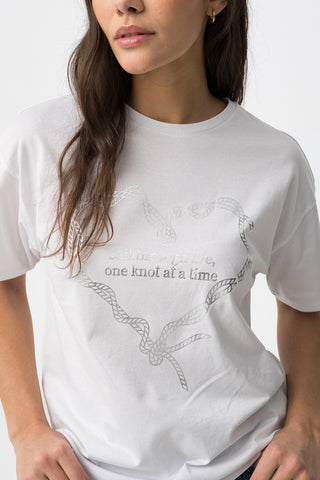 Γυναικείο t-shirt MAIZENA TIFFOSI 10064537 WHITE SS26