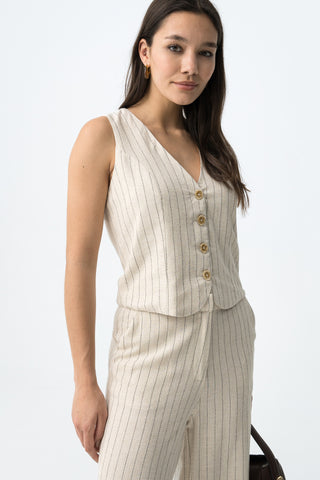 Γυναικείο γιλέκο ANITTA TIFFOSI 10064791 BIRCH SS26