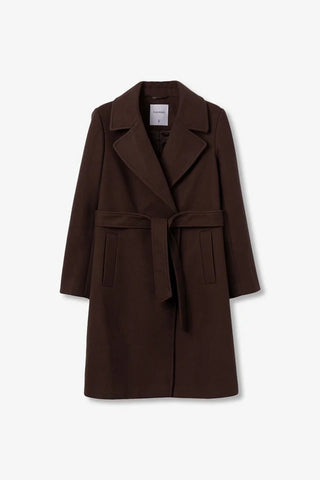 Γυναικείο παλτό TIFFOSI 10067830 BROWN W26/27