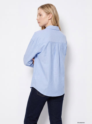 Γυναικείο πουκάμισο TIFFOSI 10066920 LIGHT BLUE W26/27