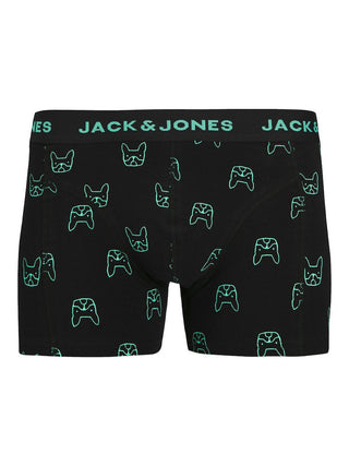 Ανδρικό μποξεράκι JACDENIM DOG TRUNKS 3 PACK Jack & Jones 12275817 Celestial Blue NOOS SS26