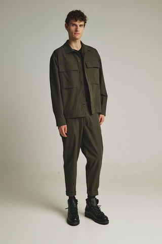 Ανδρικό Overshirt P/COC P-2142 CHAKI W25/26