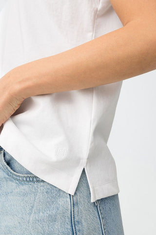Γυναικεία μπλούζα αμάνικη MANDIE TIFFOSI 10066000 WHITE SS26