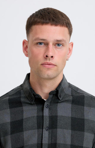 Ανδρικό πουκάμισο BHBUSTER SHIRT BLEND 20718538 GRAY W26/27