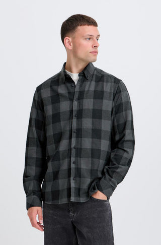 Ανδρικό πουκάμισο BHBUSTER SHIRT BLEND 20718538 GRAY W26/27