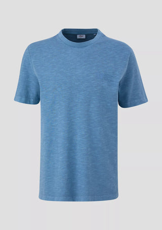 Ανδρικό t-shirt Regular Fit 100% Cotton S.OLIVER SO2141231 54D1 - Blue (Placed Print) S 24