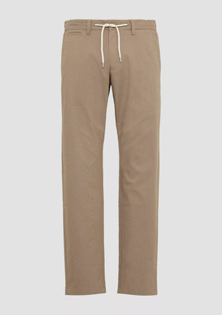 Ανδρικό παντελόνι S.OLIVER 2164474 ΜΠΕΖ ΣΚΟΥΡΟ SS25