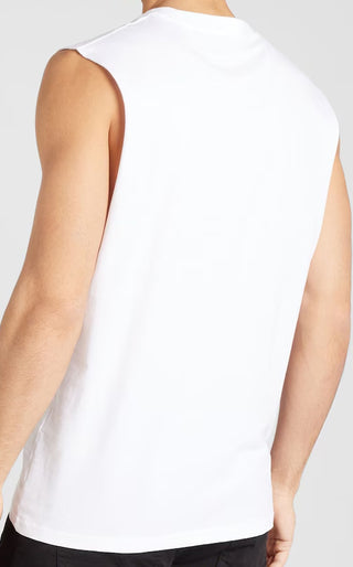 Ανδρικό t-shirt αμάνικο Oversize Fit 100% Cotton JORTAMPA SLEEVELESS TEE SS CREW NECK JACK & JONES 12253914 Bright White S 24