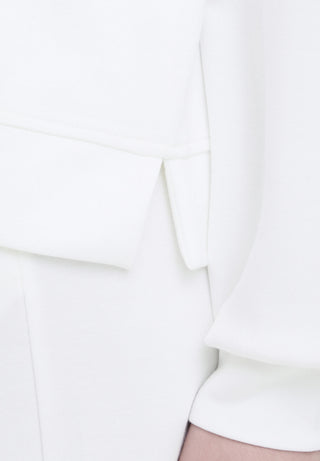 Γυναικείο φούτερ FRAURORA FRANSA 20617552 WHITE SS26