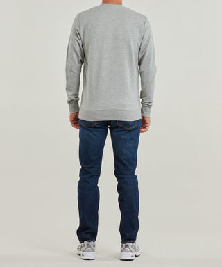 Ανδρικό φούτερ Standard Fit 100% Cotton JJJEANS SWEAT O-NECK JACK & JONES 12257108 Light Grey Melange W24/25