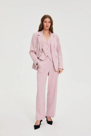 Γυναικεία παντελόνα MOODO L-SP-4917 DUSTY PINK SS26