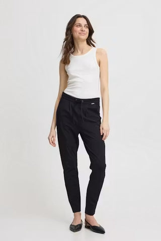 Γυναικείο παντελόνι FRANSA 20605622 BLACK SS26