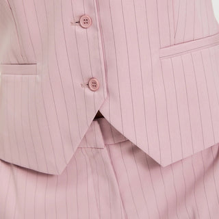 Γυναικείο γιλέκο MOODO L-KA-4924 DUSTY PINK SS26