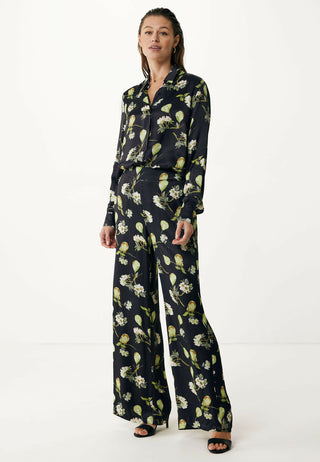 Γυναικεία παντελόνα MEXX MF007005551W BLACK SS25