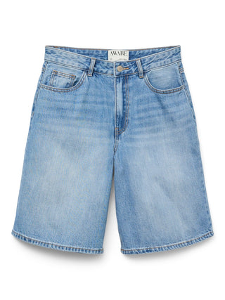 Γυναικείο σορτς denim AWSAGE HR BERMUDA SHORTS Vero Moda 10328836 Light Blue Denim SS25