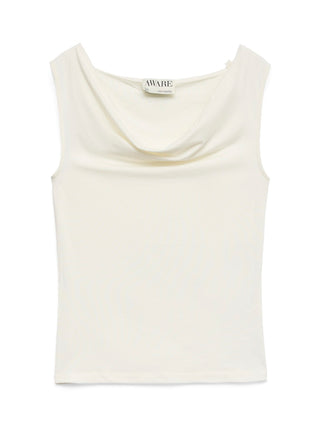 Γυναικείο top AWBREA HEAVEN SL WATERFALL TOP VERO MODA 10344258 SNOW WHITE SS26