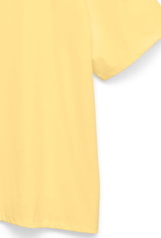 Γυναικείο t-shirt AWDALLAS SS O-NECK OVERSIZE T-SHIRT VERO MODA 10350681 PALE BANANA NOOS SS26