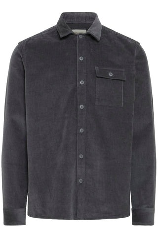 Ανδρικό πουκάμισο κοτλέ BHDICH Shirt BLEND 20718553 ΓΚΡΙ W25/26