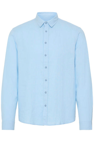 Ανδρικό πουκάμισο BHBOBBY LINEN L/S BLEND 20720211 AIRY BLUE SS26