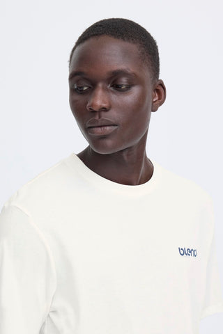 Ανδρικό t-shirt BHEMMET PRINT TEE BLEND 20720327 SNOW WHITE SS26