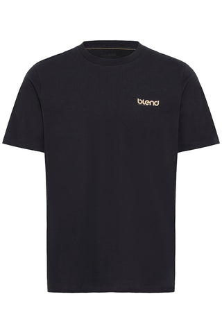 Ανδρικό t-shirt BHEMMET PRINT TEE BLEND 20720327 BLACK SS26